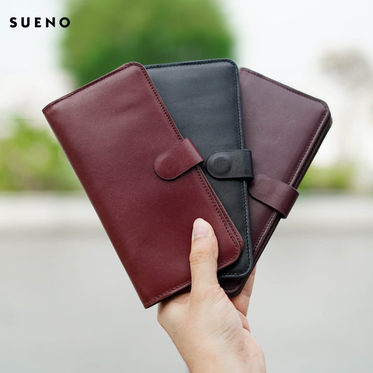 Button Long Wallet