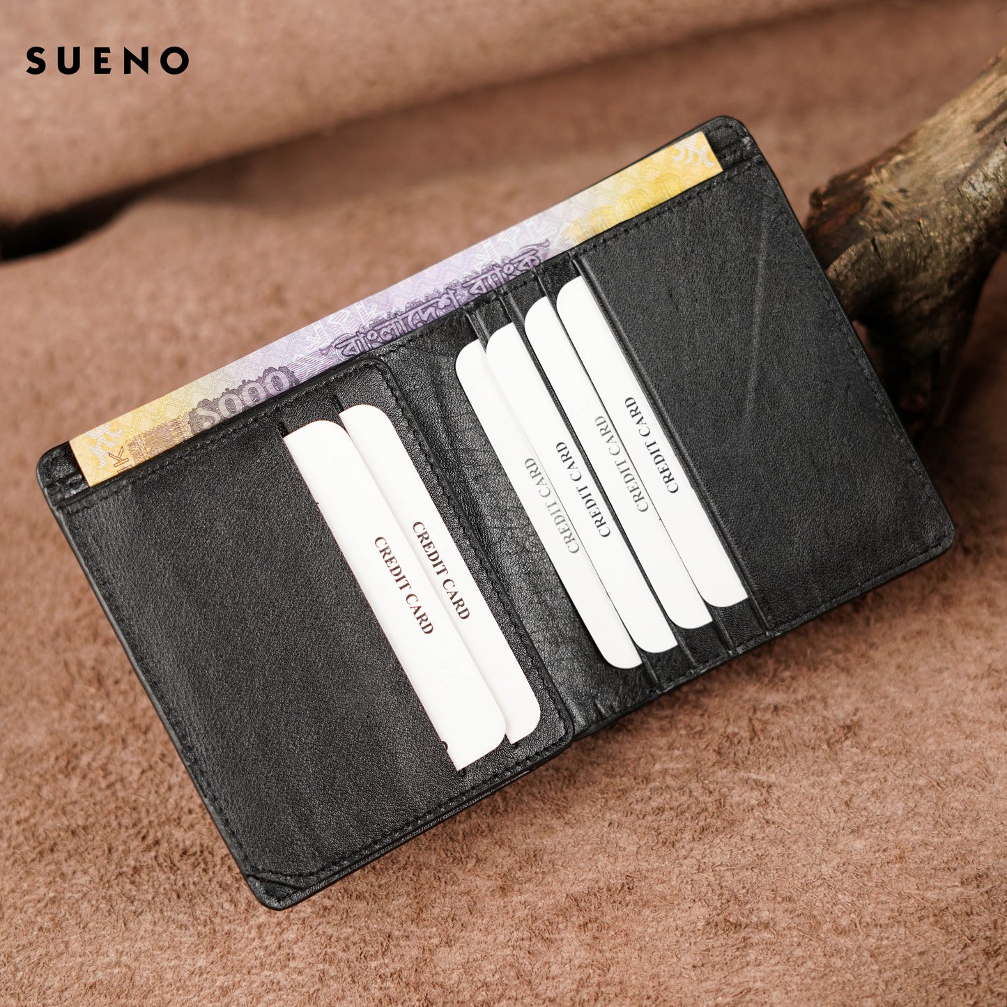 Bi-fold Leather Wallet