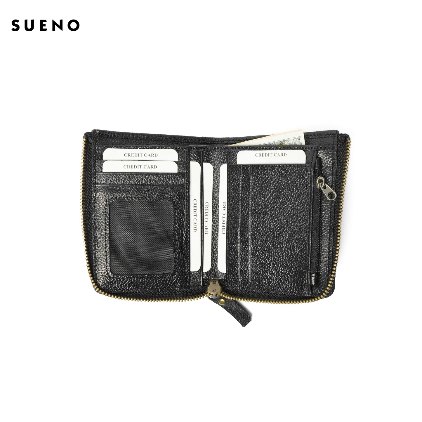 Bi-fold Zipper Wallet